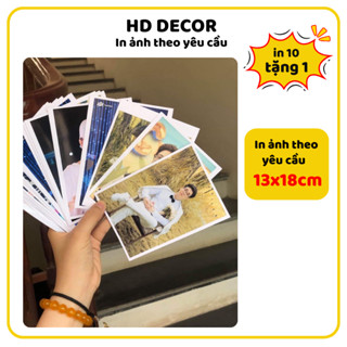 In ảnh 13x18cm in theo yêu cầu giá rẻ, ảnh thật - Rửa ảnh lấy ngay In 10 tấm tặng 1 tấm