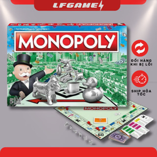 [CAO CẤP] Bộ Trò Chơi Board game Cờ Tỷ Phú Cơ Bản MONOPOLY NEW TOKEN