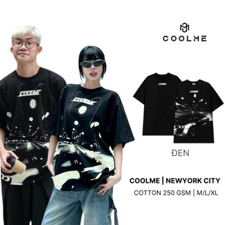Áo thun local brand unisex COOLME, áo phông nam nữ premium cotton cao cấp co dãn hai chiều - NEWYORK CITY