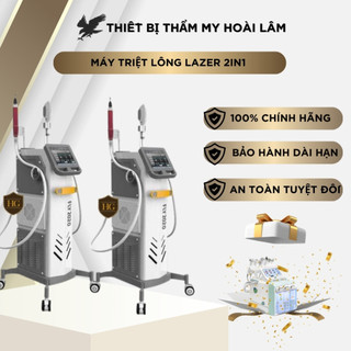 Máy Triệt Lông Trẻ Hóa DPL 2in1 Laser Xóa Xăm Nám Tàn Nhang