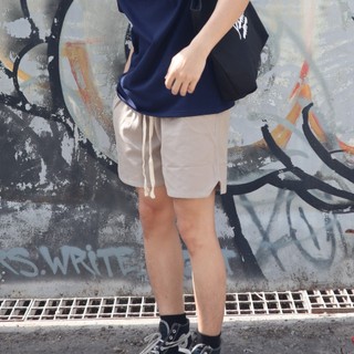 Quần short nam kaki DATINO form rộng oversize vải kaki chính phẩm mặc trên gối túi sâu, bền màu