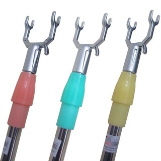 Cây phơi quần áo bằng inox kéo dài 1,2M, Cây gậy lấy đồ trên cao có thể kéo dài xếp gọn