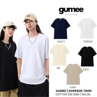 Áo thun nam nữ unisex trơn cotton cao cấp, áo phông nữ nam trơn basic màu trắng đen