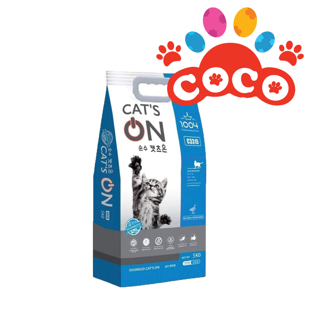 Thức ăn hạt cho mèo CAT’S ON Hàn Quốc - Túi 5kg