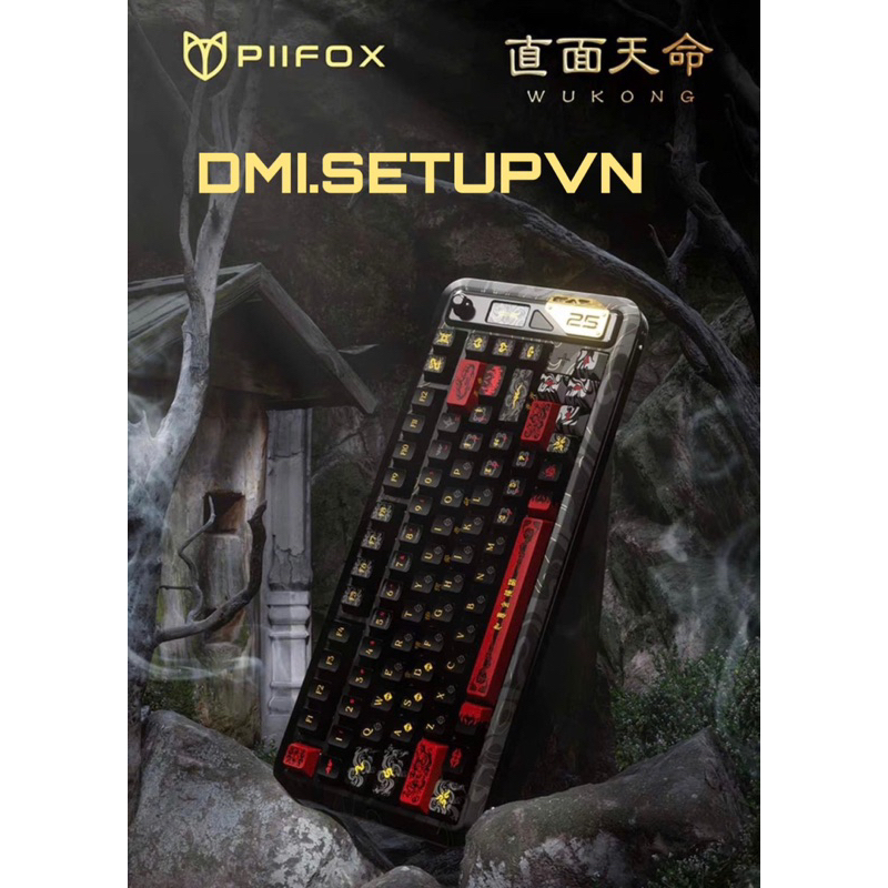 🐵 KEYCAP WUKONG – PIFOX | CHẤT NGẦU, CHUẨN TREND GAME WUKONG