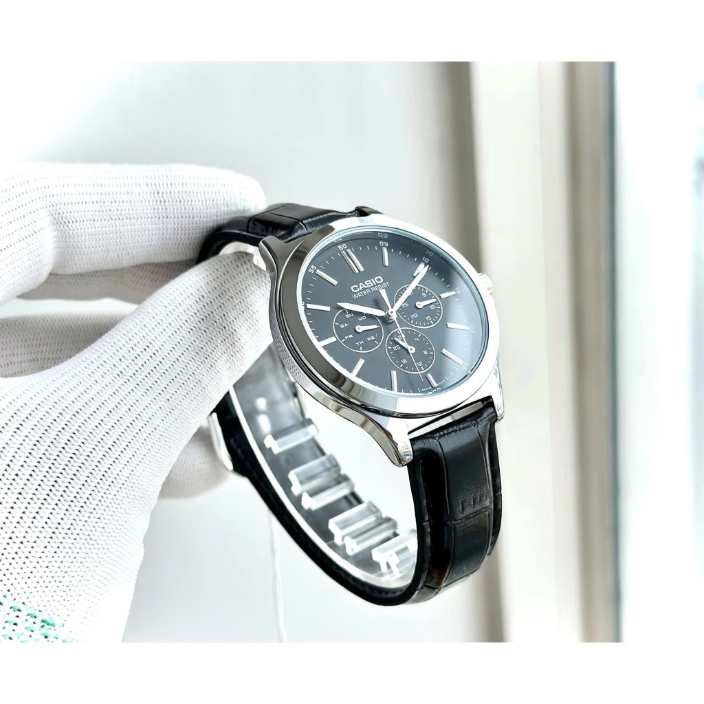 Đồng hồ nam dây da chính hãng Casio MTP-V300L-1AUDF | BigBuy360 - bigbuy360.vn