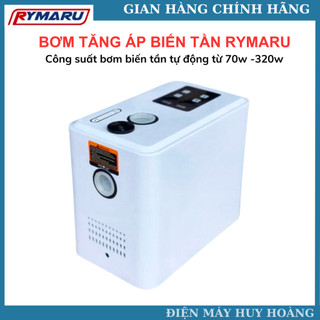  Máy bơm tăng áp biến tần RYMARU tự động điều chỉnh công suất từ 70w-320w chạy siêu êm 