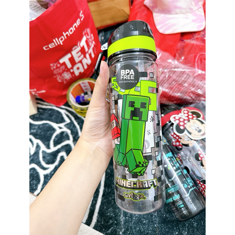 Bình nước smigge 650ml hàng xuấte đc v MNN