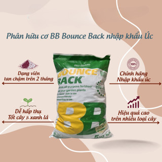 (Combo 2 gói) Phân hữu cơ BB Bounce Back nhập khẩu Úc gói 1kg (Vườn Sài Gòn)