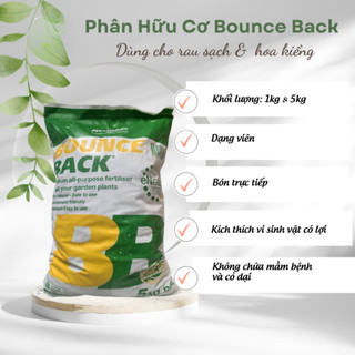 (Combo 2 gói) Phân hữu cơ BB Bounce Back nhập khẩu Úc gói 1kg (Vườn Sài Gòn)