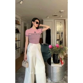 Áo len kẻ ngôi sao hàng QC