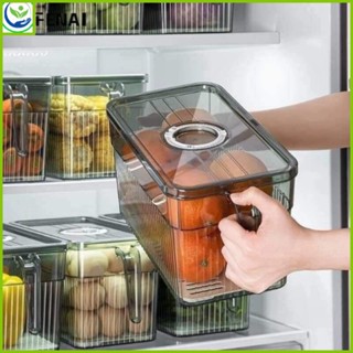 Hộp nhựa hẹn giờ 5l để đồ đựng thực phẩm để tủ lạnh có nắp