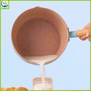 Chảo chống dính đáy sâu sezi 18cm nhỏ gọn dùng cho nhiều loại bếp