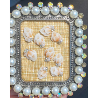 Set 10 bông Hoa Bột Nail (Hoa Góc Tay)