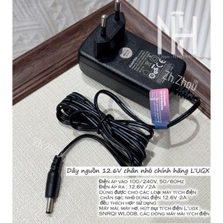  Dây sạc máy tích điện LUGX dây nguồn máy hơ lugx 205 dây sạc máy mài Lugx 
