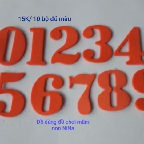 BỘ SỐ ( TỪ SỐ 1 ĐẾN SỐ 10 )
