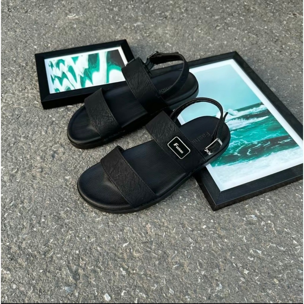 (đã khâu đế) Dép quai hậu nam kiểu Sandal nam, dép xăng đan quai hậu đi chơi đi học thời trang bằng 