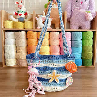 Len Yaoh Wool sợi to 100g - Sợi len mềm, ấm, không xù, đan móc khăn mũ mùa thu đông