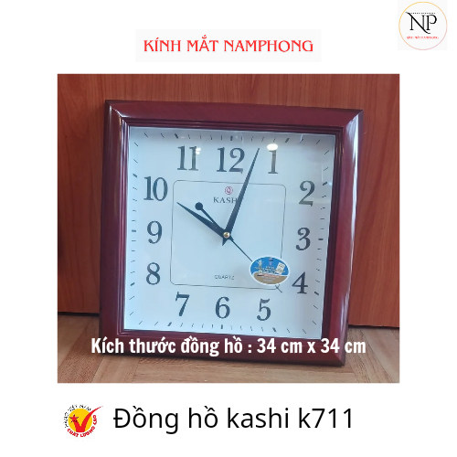 Đồng hồ treo tường Kashi K711