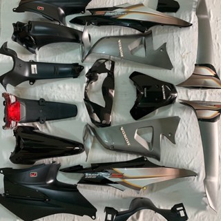 Bộ Dàn áo xe Wave S100 - anpha - Wave RS đời 2006 đến 2016  màu Đen Ghi ( TẶNG TEM )