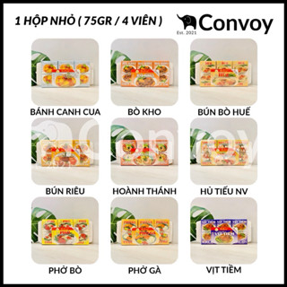 Hộp Nhỏ ( 4 Viên ) Viên Gia Vị Bảo Long / BCC / Bò Kho / Huế / Riêu / Hoành Thánh / Nam Vang / Lẩu Thái / Phở / Vịt Tiềm
