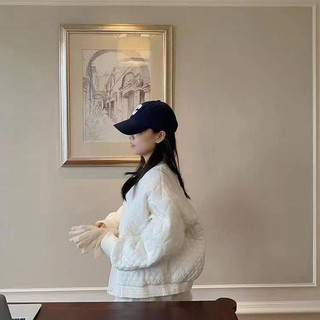 ÁO KHOÁC PHAO QUẢ TRÁM DÁNG BASIC SIÊU XINH