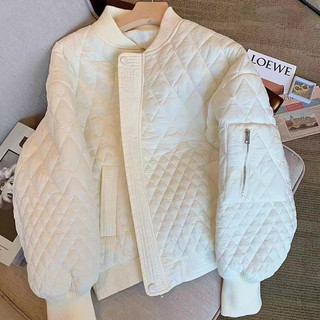 ÁO KHOÁC PHAO QUẢ TRÁM DÁNG BASIC SIÊU XINH