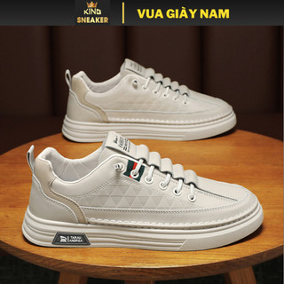 Giày Thể Thao Nam Siêu Hot 2 Màu Cá Tính, Giày Lười Đẹp Siêu Tiện Lợi King Sneaker mã 001
