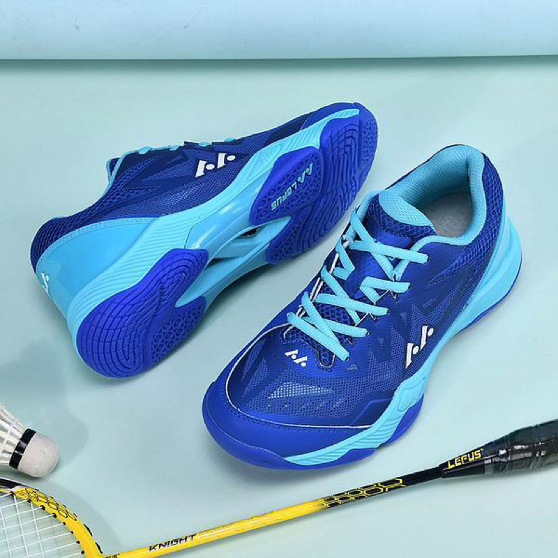 Giày Lefus L028 - Giày Cầu Lông, Bóng Chuyền, Bóng Bàn cổ thấp chất da PU ,êm,bền ,đẹp