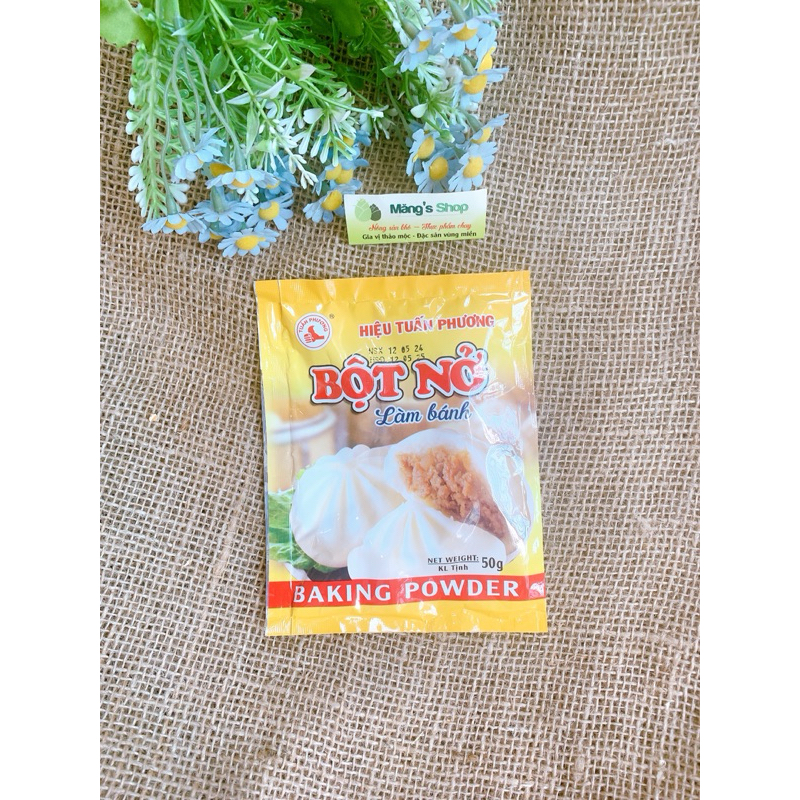 Bột nở làm bánh gói 50g