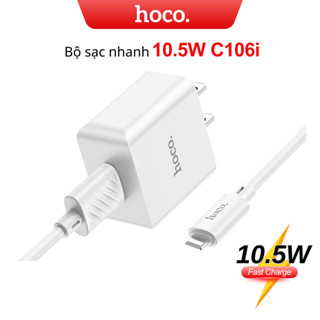 Bộ sạc Hoco công suất 2.1A dùng cho 7 8P X Xr Xsm 11 12 13 14