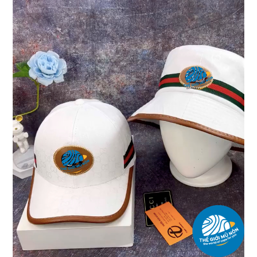 (VIDEO) Combo Nón cặp tình nhân Hàng Hiệu Viền da vải Kaki dày đẹp(Ảnh thật) -ST01