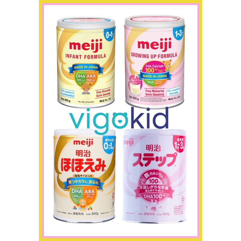 SỮA BỘT MEIJI LON 800G