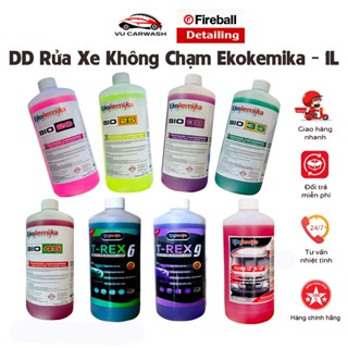  Dung Dịch Rửa Xe Không Chạm - Nước Rửa Xe Ô tô Xe Máy Ekokemika - 1L Tặng 01 khăn lau xe  