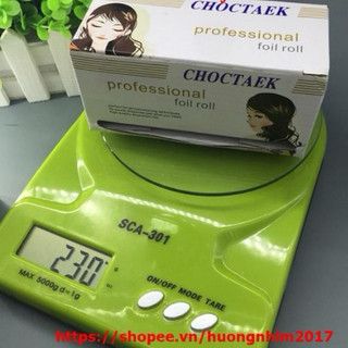 CUỘN GIẤY BẠC UỐN XOĂN CHOCTAEK