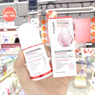 Lăn khử mùi trắng da nách Glutathione Fresh Up Whitening Angel’s Liquid khử mùi cơ thể 60ml