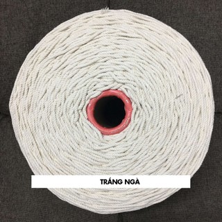 Combo trọn bộ dây macrame 1.5kg sợi 5mm