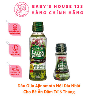 Dầu Oliu Ajinomoto Nội Địa Nhật Bản Cho Bé Ăn Dặm Từ 6 Tháng