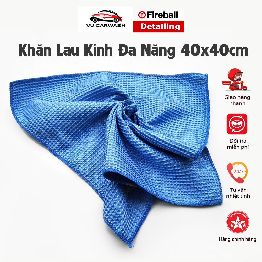Khăn lau ô tô dạng lưới dứa, khăn lau kính ô tô, khăn lau xe ô tô sợi nhỏ tổ ong, khăn lau xe ô tô 4