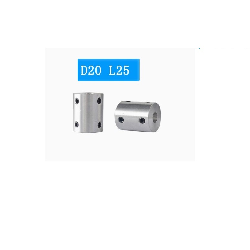 Khớp nối động cơ bước - Solid coupling D20 dài L25mm