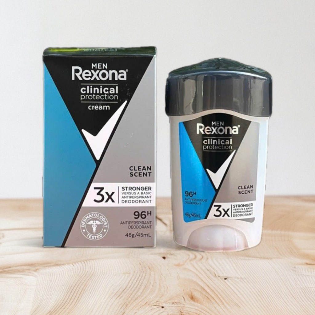 Lăn khử mùi Rexona Men Clinical Protection Clean Scent 3X 48g
