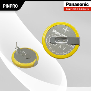 Pin CMOS CR2032 Panasonic 3V Hàn chân