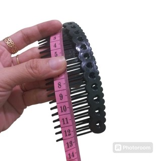 Combo 3 cái Lược cài nhựa mềm trái tim