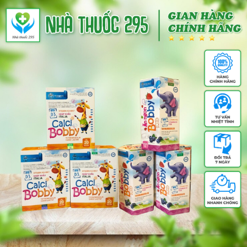 Combo 3 hộp bobby kid TW hanopharco 💥 CHÍNH HÃNG 💥 tăng chiều cao, tăng sức đề kháng, ăn ngon ngủ ng