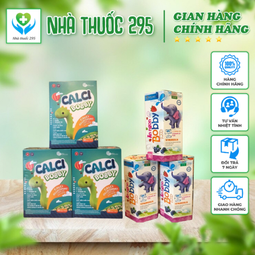 Combo 3 hộp bobby 💥 CHÍNH HÃNG 💥 phát triển chiều cao, ăn ngon ngủ ngon cho bé, tăng sức đề kháng