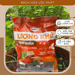Lương Khô Mini Hạnh Nhân FUCUCO - Túi 26 Viên 400g- Bổ Sung Năng Lượng, Thích Hợp Du Lịch, Ăn Vặt – Bách Hóa Lộc Phát