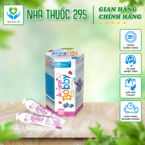 Gói Siro Bobby Kid TW Hanopharco 💥 CHÍNH HÃNG 💥 hỗ trợ tăng sức đề kháng hệ tiêu hóa giúp ăn ngon hộ