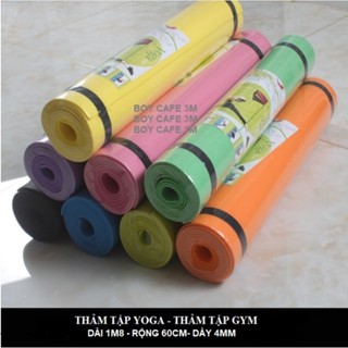 THẢM TẬP YOGA - TẬP GYM - 1 LỚP 4MM GIÁ RẺ