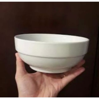 (mua 20c tặng 1c) tô sứ 18cm 15cm ngấn trắng tô sứ trắng nhiều size