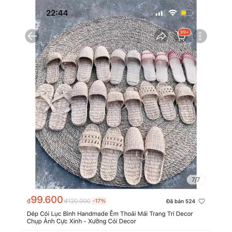 Dép cói dep new giá rẻ Hcm